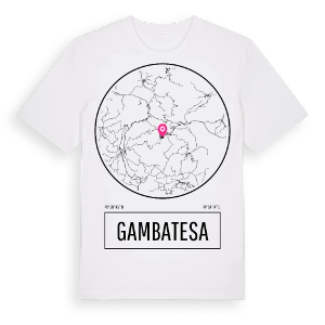 Gambatesa t-shirt – ekologisk bomull t-shirt från Pinshirt