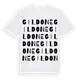 Gildone ordlek t-shirt