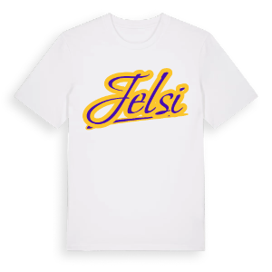 Jelsi baseball t-shirt – ekologisk bomull t-shirt från Pinshirt