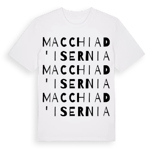 Macchia d'Isernia ordlek t-shirt – ekologisk bomull t-shirt från Pinshirt