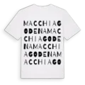 Macchiagodena ordlek t-shirt