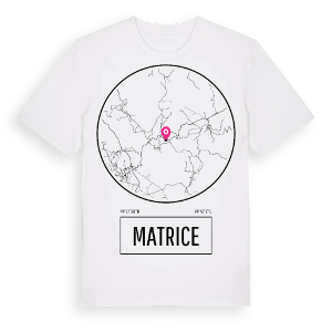 Matrice t-shirt – ekologisk bomull t-shirt från Pinshirt