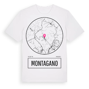 Montagano t-shirt – ekologisk bomull t-shirt från Pinshirt
