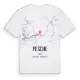 Pesche karta t-shirt