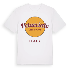 Petacciato cirkel t-shirt – ekologisk bomull t-shirt från Pinshirt