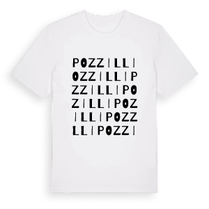 Pozzilli ordlek t-shirt – ekologisk bomull t-shirt från Pinshirt