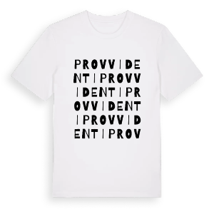 Provvidenti ordlek t-shirt – ekologisk bomull t-shirt från Pinshirt
