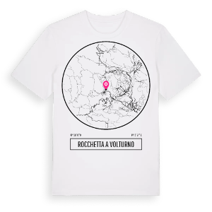 Rocchetta a Volturno t-shirt – ekologisk bomull t-shirt från Pinshirt