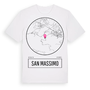 San Massimo t-shirt – ekologisk bomull t-shirt från Pinshirt