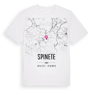 Spinete karta t-shirt – ekologisk bomull t-shirt från Pinshirt