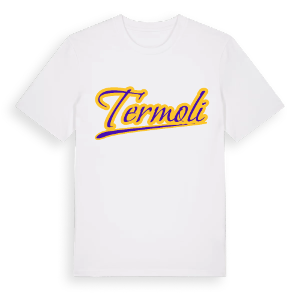 Termoli baseball t-shirt – ekologisk bomull t-shirt från Pinshirt