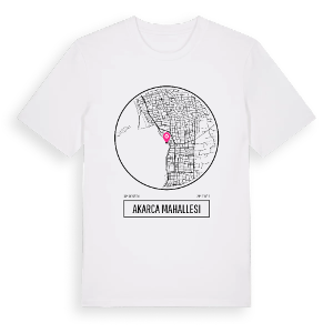 Akarca Mahallesi t-shirt – ekologisk bomull t-shirt från Pinshirt