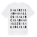 Bakırcılar Mahallesi ordlek t-shirt