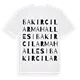 Bakırcılar Mahallesi ordlek t-shirt
