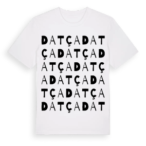 Datça ordlek t-shirt – ekologisk bomull t-shirt från Pinshirt
