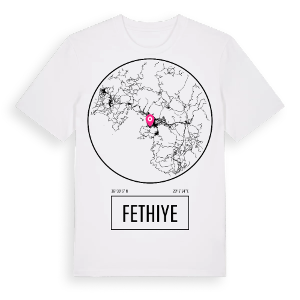 Fethiye t-shirt – ekologisk bomull t-shirt från Pinshirt