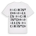 Hacırüstem Mahallesi ordlek t-shirt