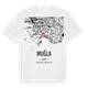 Muğla karta t-shirt