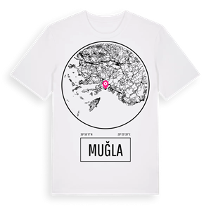 Muğla t-shirt – ekologisk bomull t-shirt från Pinshirt