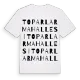Toparlar Mahallesi ordlek t-shirt