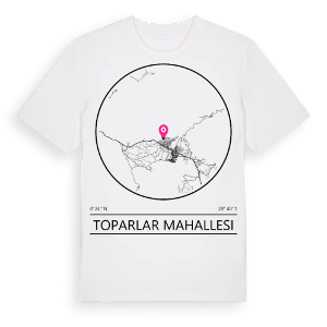 Toparlar Mahallesi t-shirt – ekologisk bomull t-shirt från Pinshirt