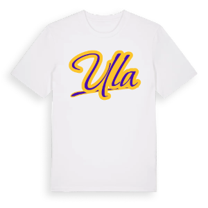 Ula baseball t-shirt – ekologisk bomull t-shirt från Pinshirt