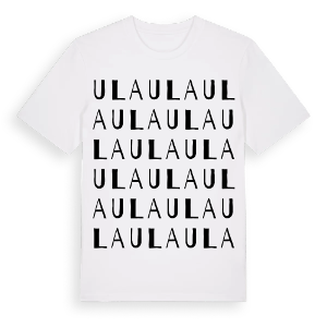 Ula ordlek t-shirt – ekologisk bomull t-shirt från Pinshirt