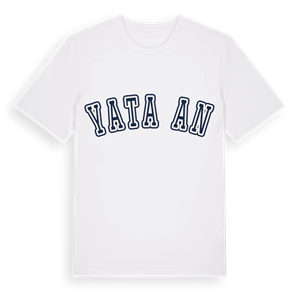 Yatağan college t-shirt – ekologisk bomull t-shirt från Pinshirt
