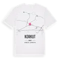 Korkut karta t-shirt