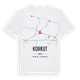 Korkut karta t-shirt