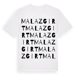 Malazgirt ordlek t-shirt – ekologisk bomull t-shirt från Pinshirt