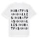 Muratpaşa Mahallesi ordlek t-shirt