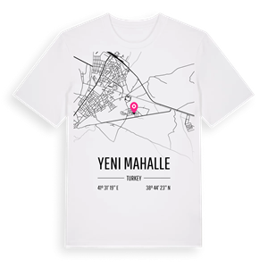 Yeni Mahalle karta t-shirt – ekologisk bomull t-shirt från Pinshirt