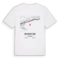 Bielersee (NE) karta t-shirt