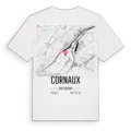 Cornaux karta t-shirt