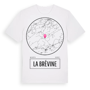 La Brévine t-shirt – ekologisk bomull t-shirt från Pinshirt