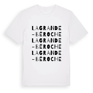 La Grande-Béroche ordlek t-shirt – ekologisk bomull t-shirt från Pinshirt