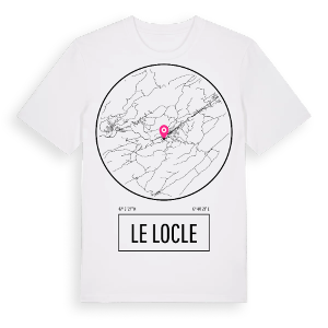 Le Locle t-shirt – ekologisk bomull t-shirt från Pinshirt