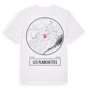 Les Planchettes t-shirt – ekologisk bomull t-shirt från Pinshirt