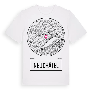 Neuchâtel t-shirt – ekologisk bomull t-shirt från Pinshirt