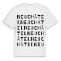 Neuchâtel ordlek t-shirt