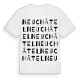 Neuchâtel ordlek t-shirt
