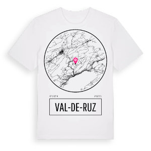 Val-de-Ruz t-shirt – ekologisk bomull t-shirt från Pinshirt