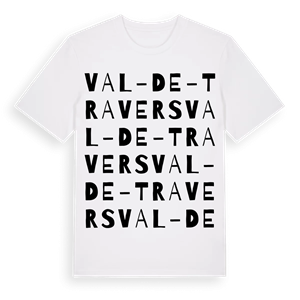 Val-de-Travers ordlek t-shirt – ekologisk bomull t-shirt från Pinshirt