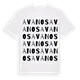 Avanos ordlek t-shirt