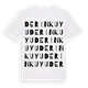Derinkuyu ordlek t-shirt