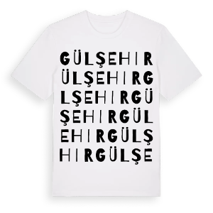 Gülşehir ordlek t-shirt – ekologisk bomull t-shirt från Pinshirt