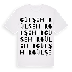 Gülşehir ordlek t-shirt – ekologisk bomull t-shirt från Pinshirt