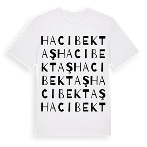 Hacıbektaş ordlek t-shirt – ekologisk bomull t-shirt från Pinshirt