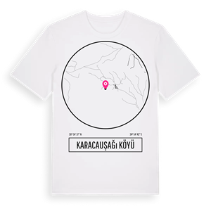 Karacauşağı Köyü t-shirt – ekologisk bomull t-shirt från Pinshirt